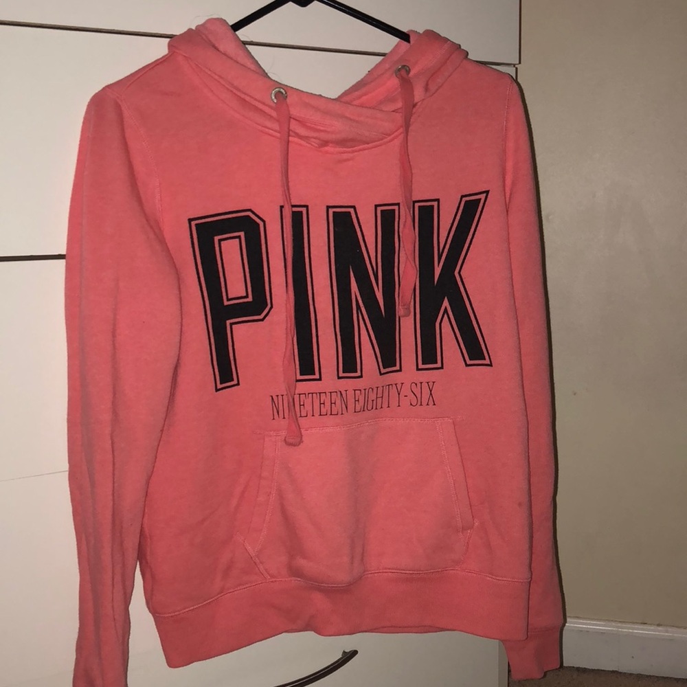 Pink hoodie